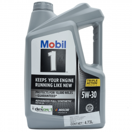 Garrafa de Aceite Multigrado Sintético SAE 5W-30 Mobil 1 para Motores a Gasolina y Diésel